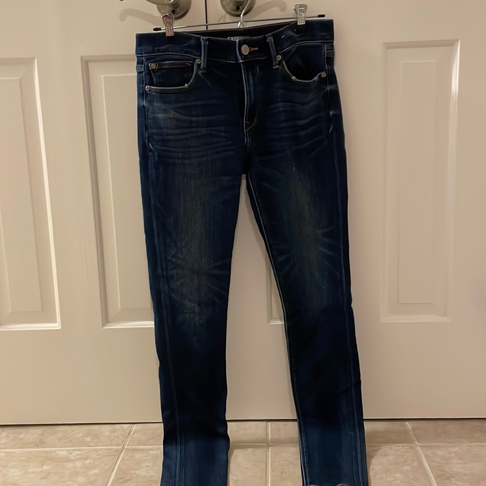 express  mid rise legging stretch jeans